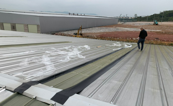 惠阳厂房屋面防水维修案例